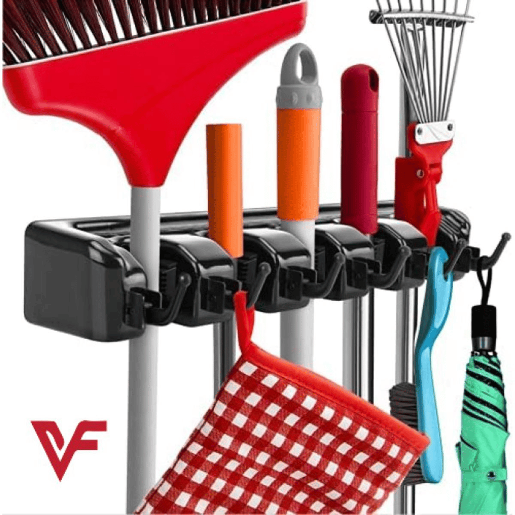 Mop And Broom Holder Wall Mount Heavy Duty Broom Holder Wall Mounted