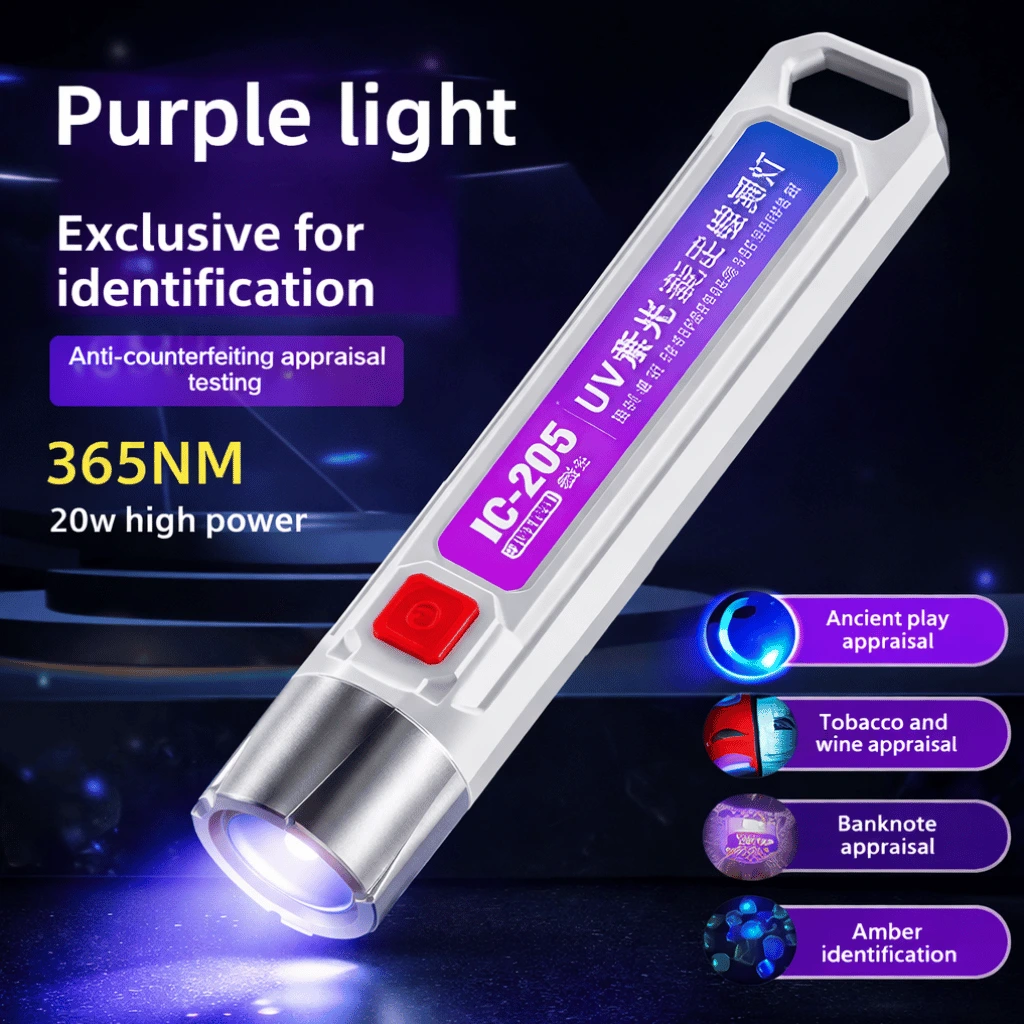 Money Checking Machine UV Violet Torch Fake Note Checker