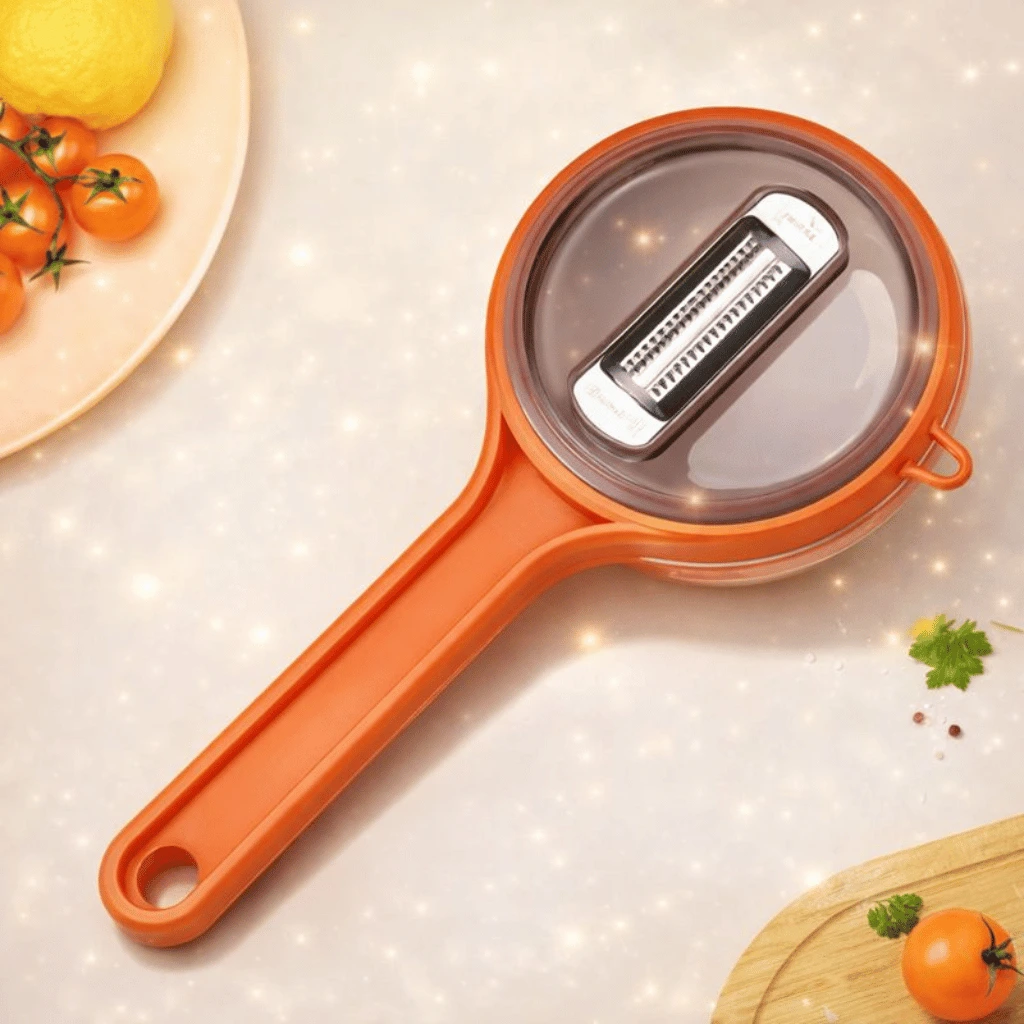 Multi‑Functional Vegetable & Fruit Peeler Easy Kitchen Tool (Random Colour)