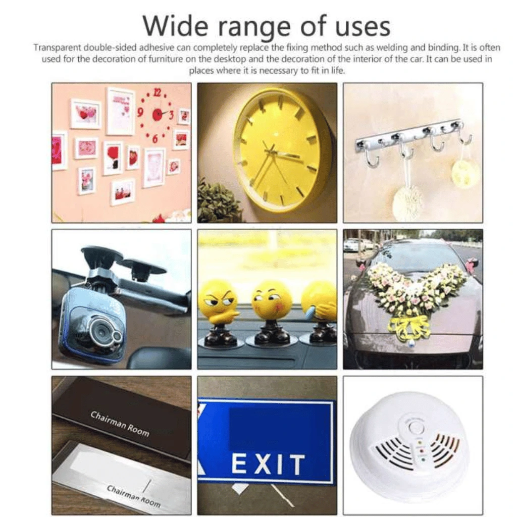 Nano Tape 3 Meters Transparent Double Sided Silicone Adhesive Tape