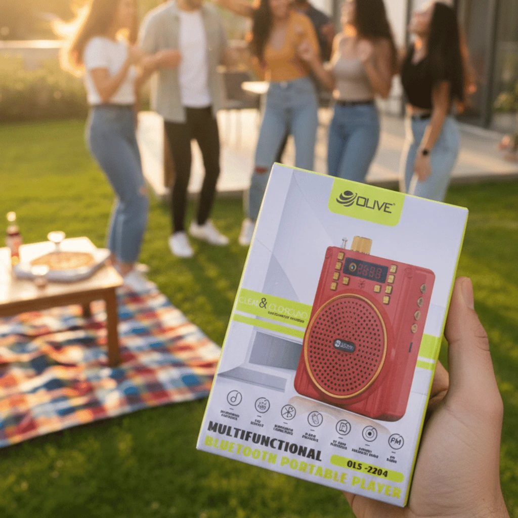 OLS 2204 Wireless Portable Speaker | Compact Bluetooth Sound System