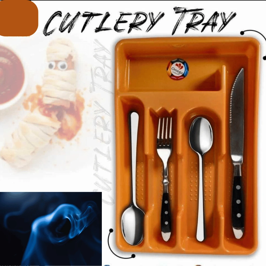 Omega Collection Cutlery Tray Premium Plastic Kitchen