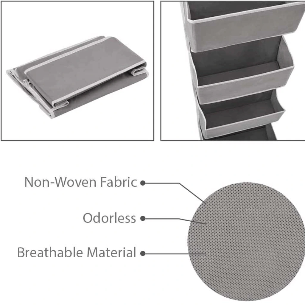 Over the Door Hanging Organizer with 4 Pocket
