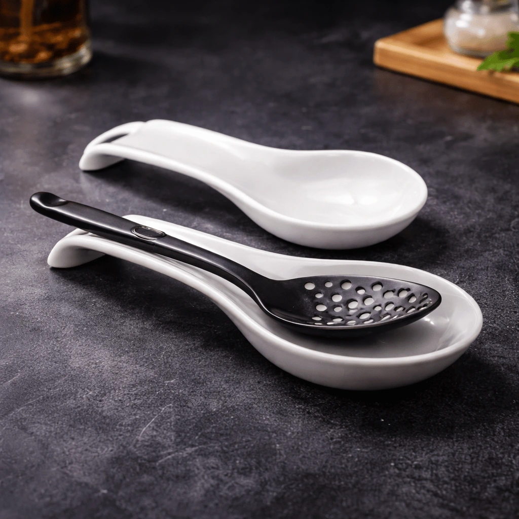 PACK OF 3 Kitchen Spoon Holders Fork Spatula Rack Shelf Tong
