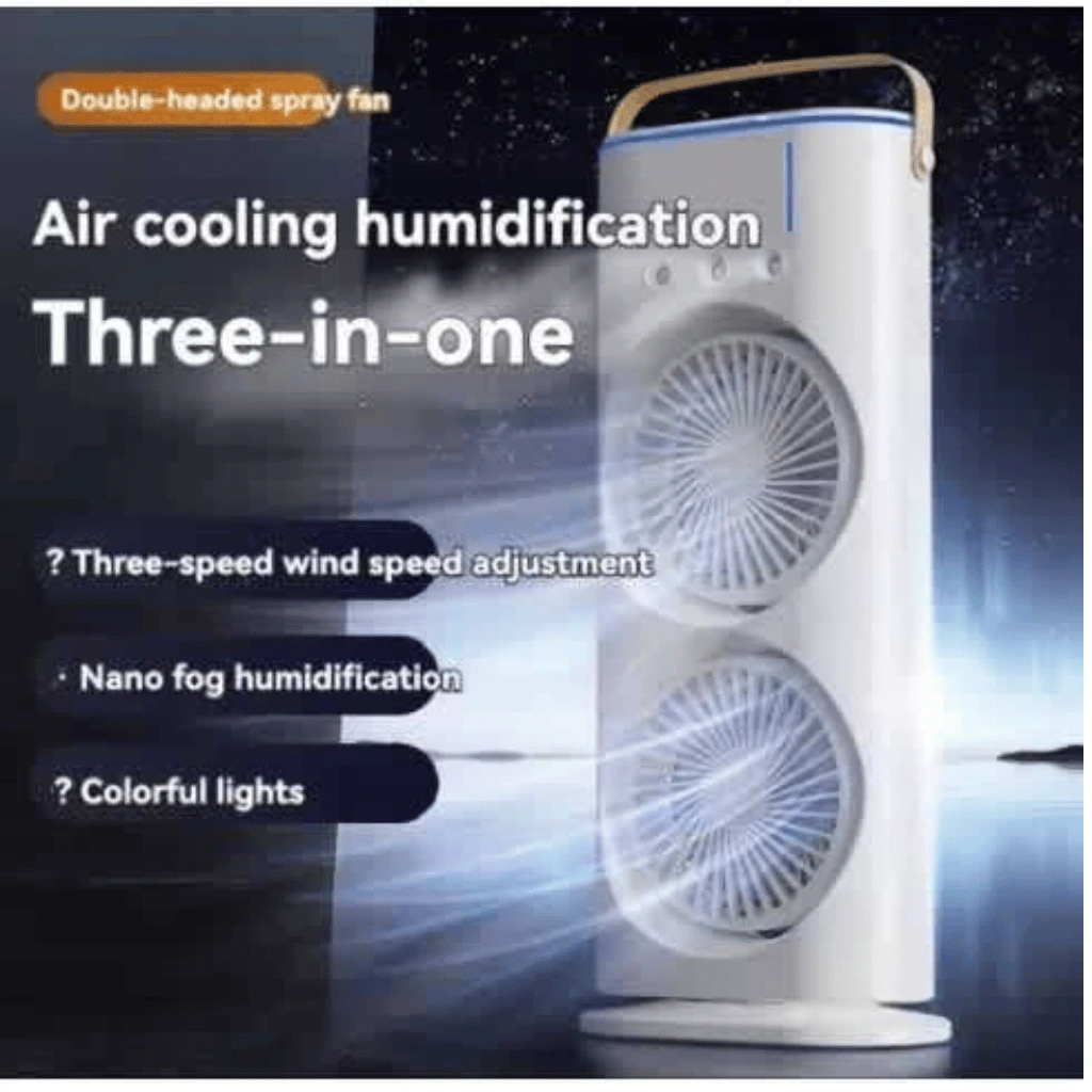 Portable Air Conditioner Fan Mini Air Cooler Humidifier Fan