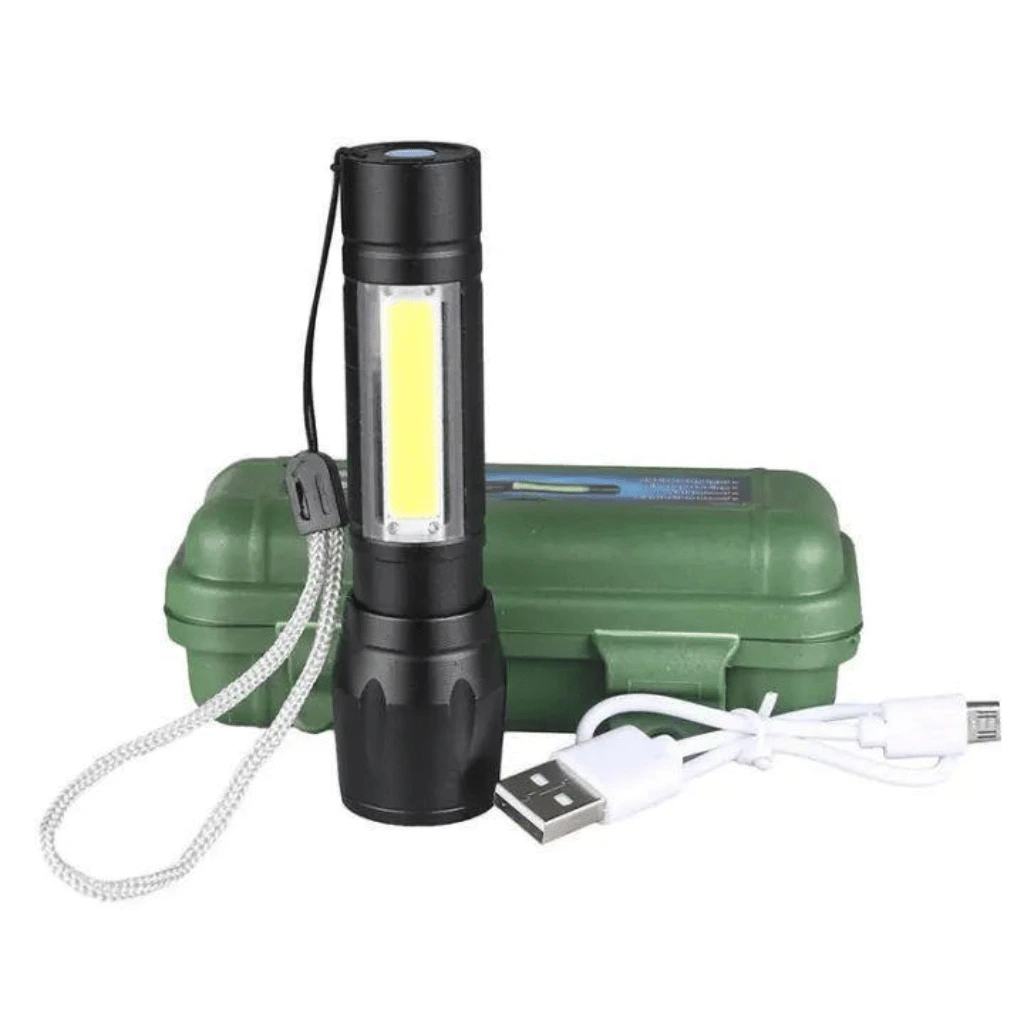 Portable LED Flashlight – Mini Rechargeable Torch