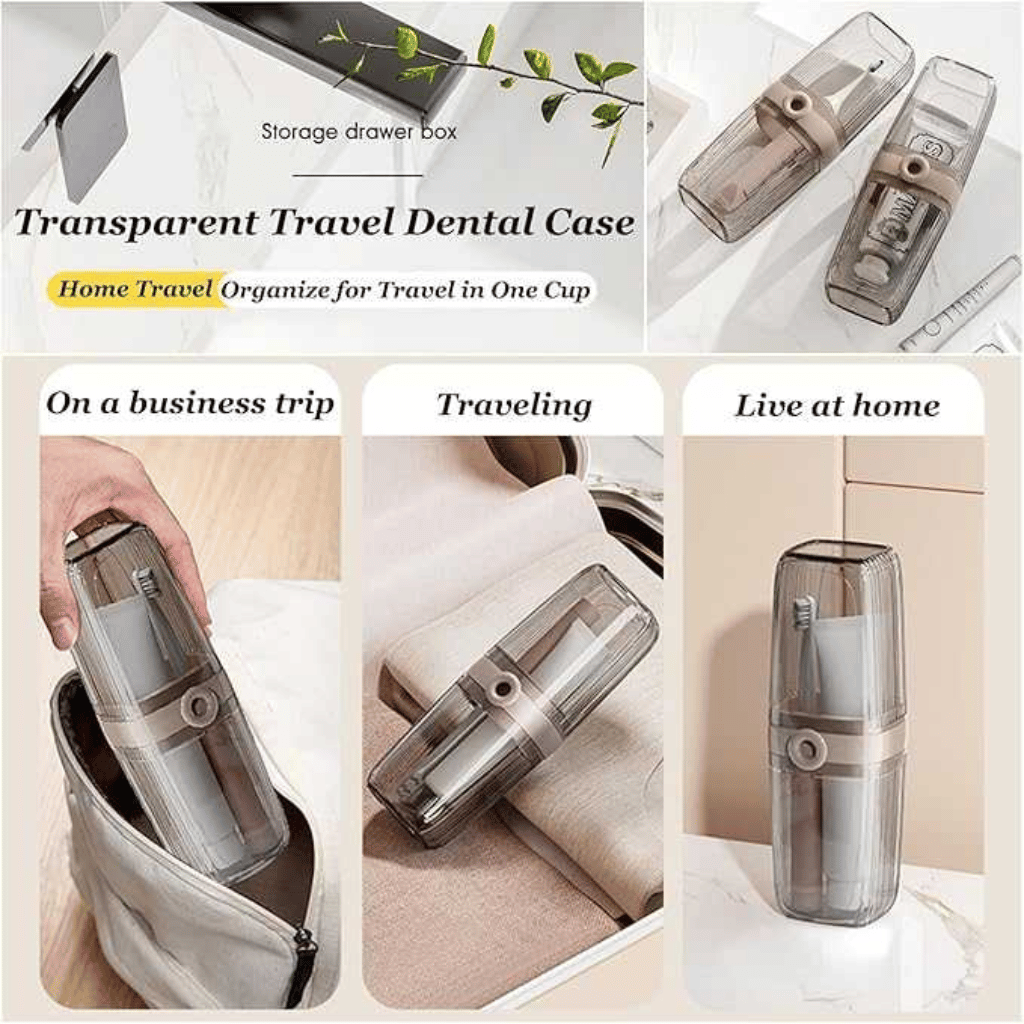 Portable Travel Makeup Brush Holder – Silicone Organizer