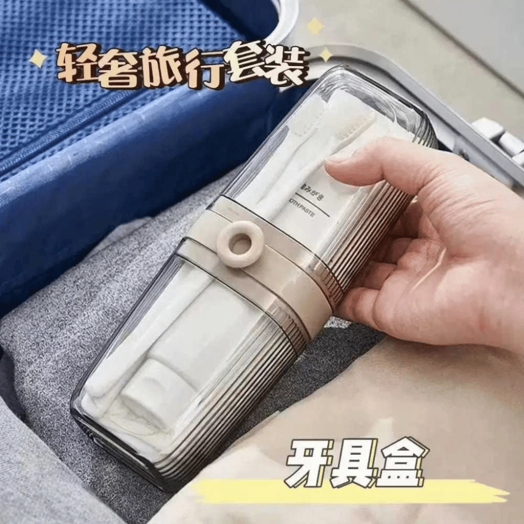 Portable Travel Makeup Brush Holder – Silicone Organizer