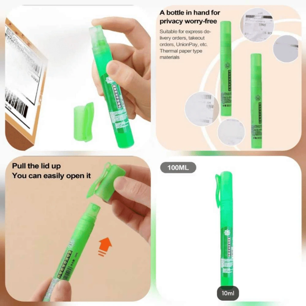 Privacy Thermal Ink Remover Spray