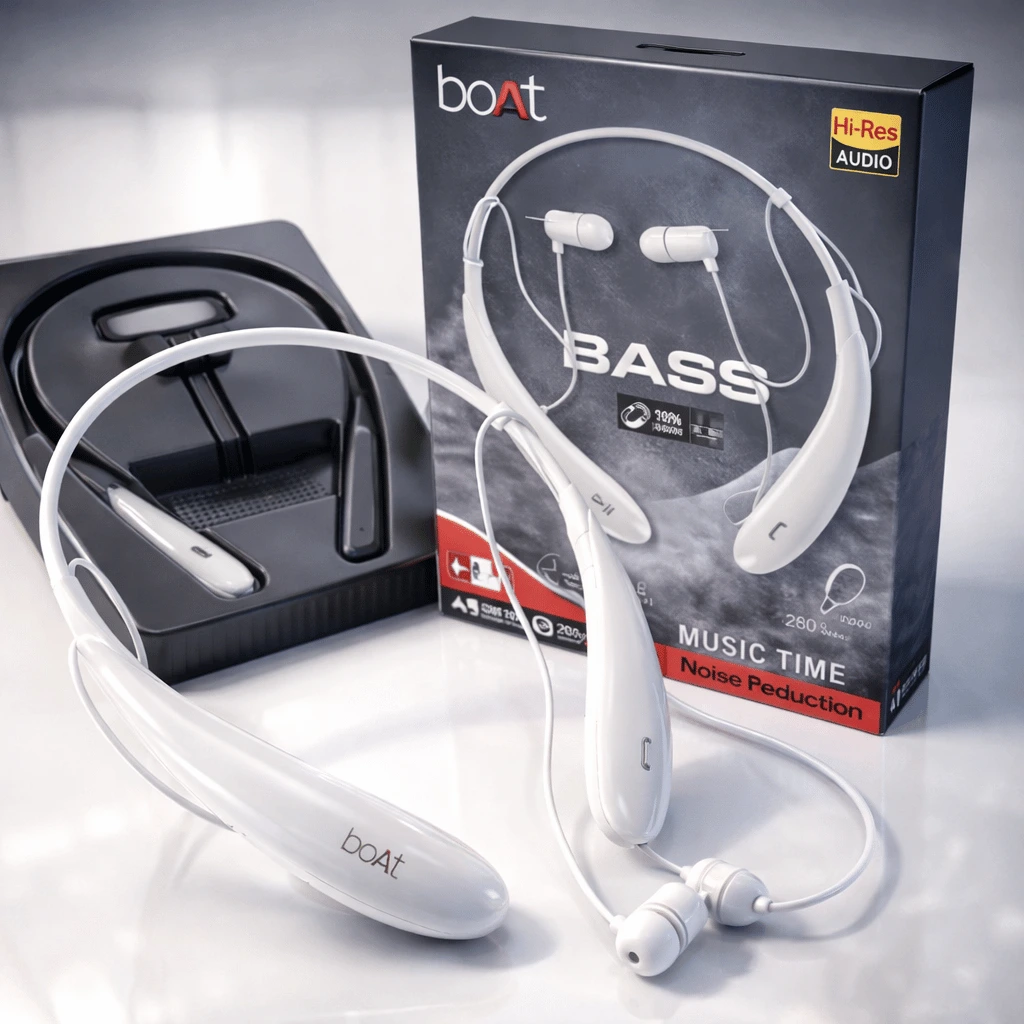 Professional BOAT 3.1 L-HP11 Wireless Neckband Earphones (With Box)