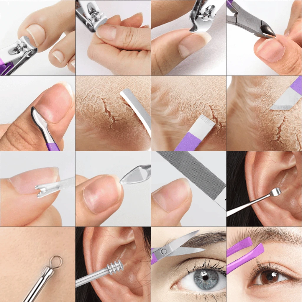Professional Manicure Set – Complete Nail Care Grooming Kit