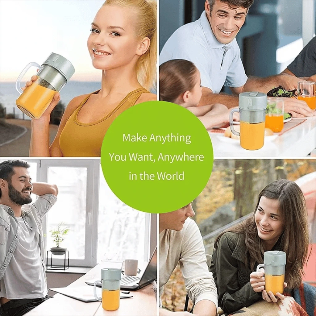Professional Mini Juicer | USB Electric Portable Blender & Smoothie Maker