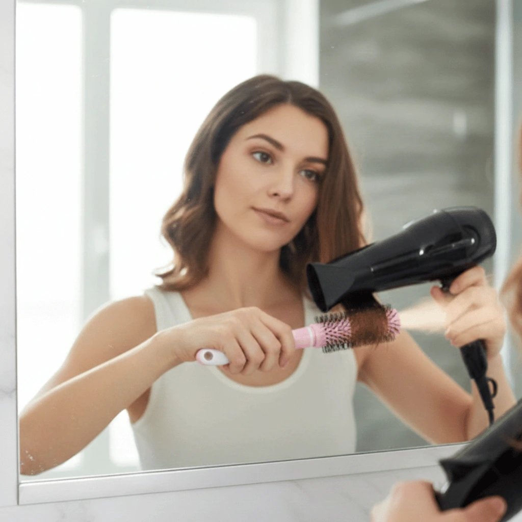Professional Round Hair Brush for Blow Drying & Styling