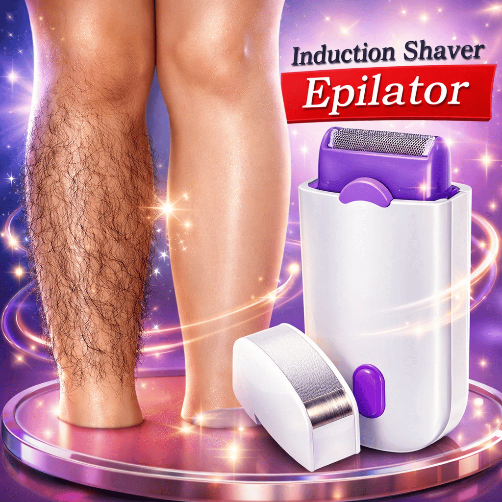 Rechargeable Painless Facial And Body Hair Removal Rotary Electric Shaver For Women