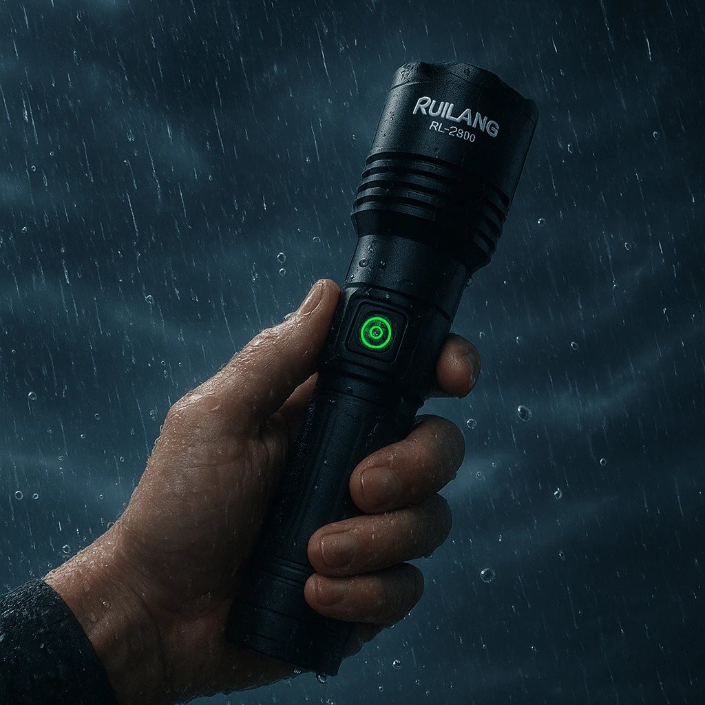 RL-2308 High Power Rechargeable LED Flashlight Long Range