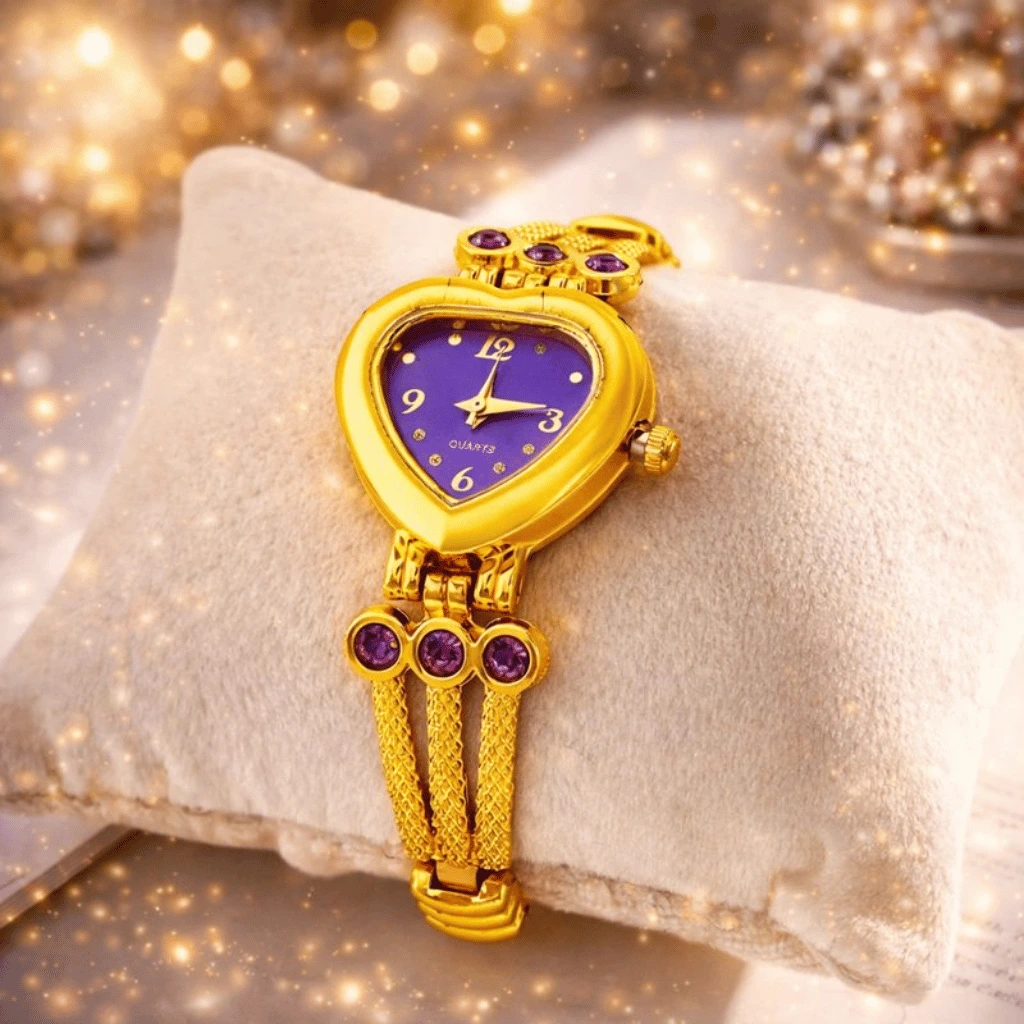 Single Folding Buckle Alloy Strap Quartz Watch