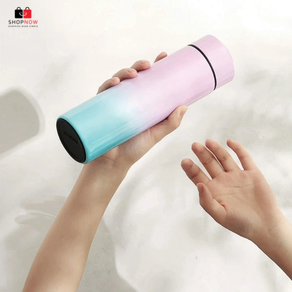 Smart Water Bottle with Led Temperature Display