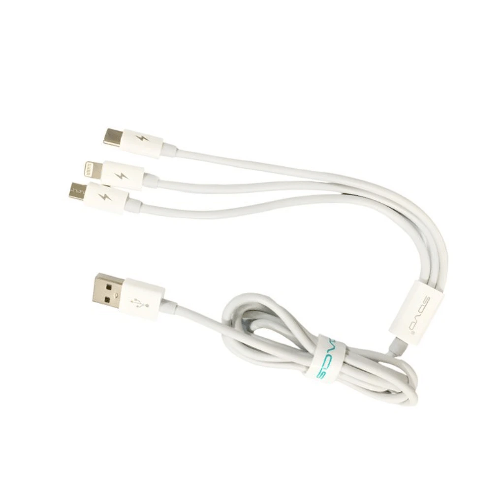 SOVO High Quality 3-in-1 Fast Charging Type-C Cable
