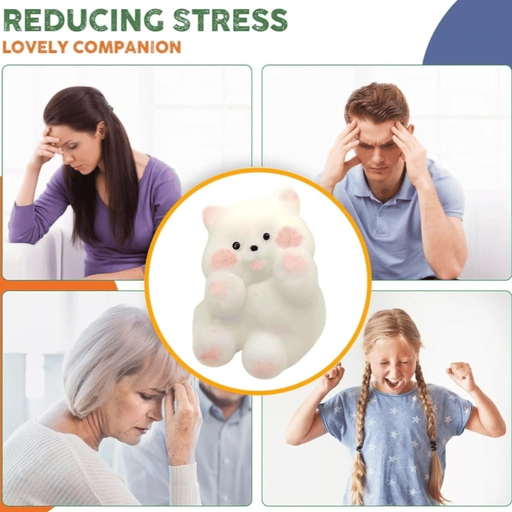 Squishy Stress Relief Funny Novelty Cute Animals Stress Relieving Fidget for Boys Girls Birthday Party Gifts