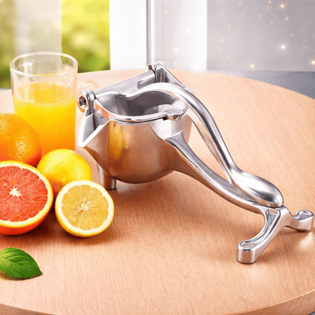 Stainless Steel Lemon Orange Clip Handheld Fruit Juicer