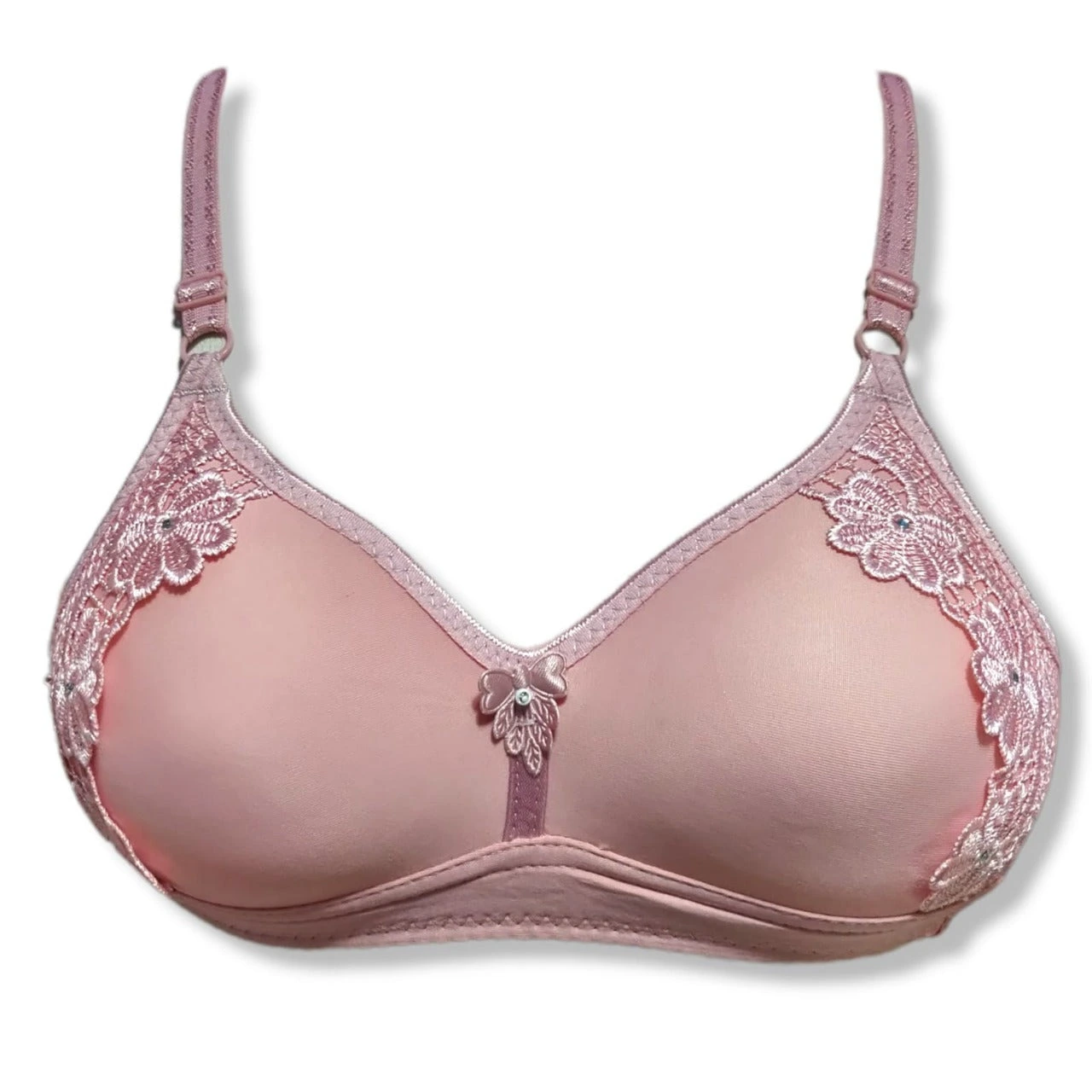 Teenage Girls Side Lace Cup Bra