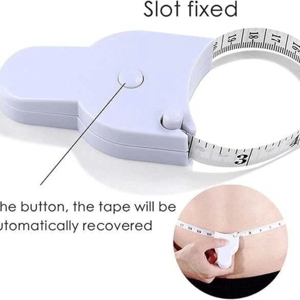 Telescopic Self-Measurement Tape – One-Handed Body Measuring Ruler