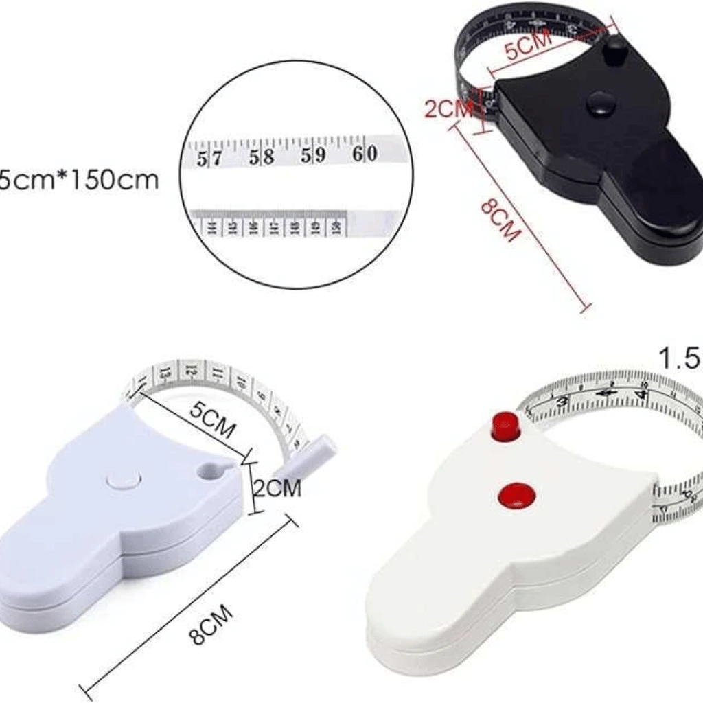 Telescopic Self-Measurement Tape – One-Handed Body Measuring Ruler
