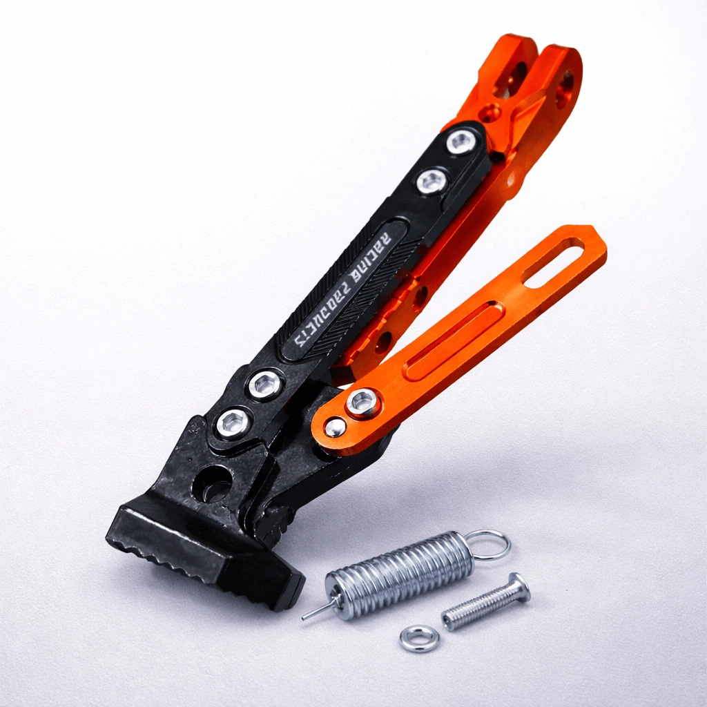 Universal Adjustable Aluminum Motorcycle Kickstand CNC Side Stand