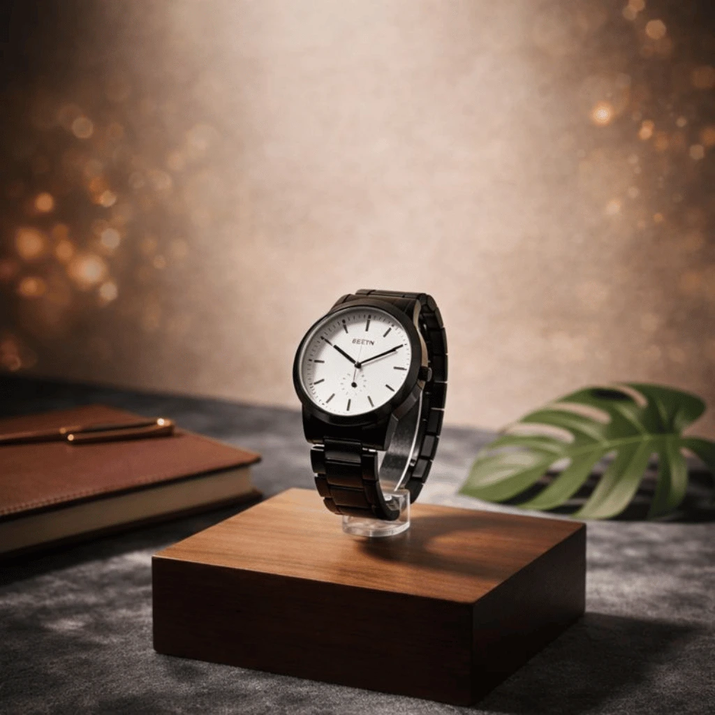 Watch for Men - Dark Mature Chain & Bright Dial Watch Gift