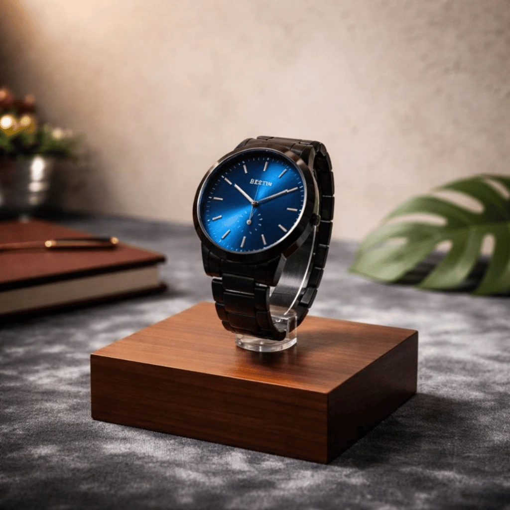 Watch for Men - Dark Mature Chain & Bright Dial Watch Gift