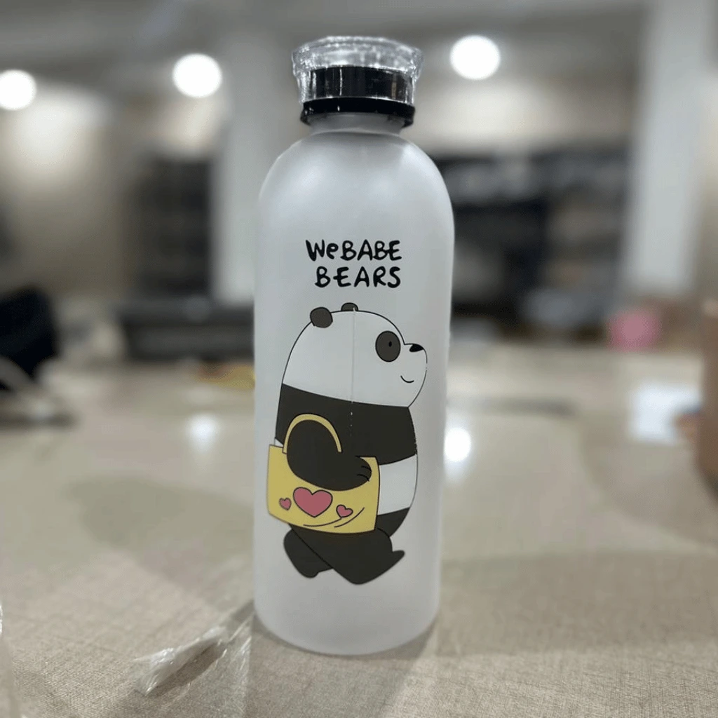 We Bear Panda Water Bottle 1000Ml (Random Design)