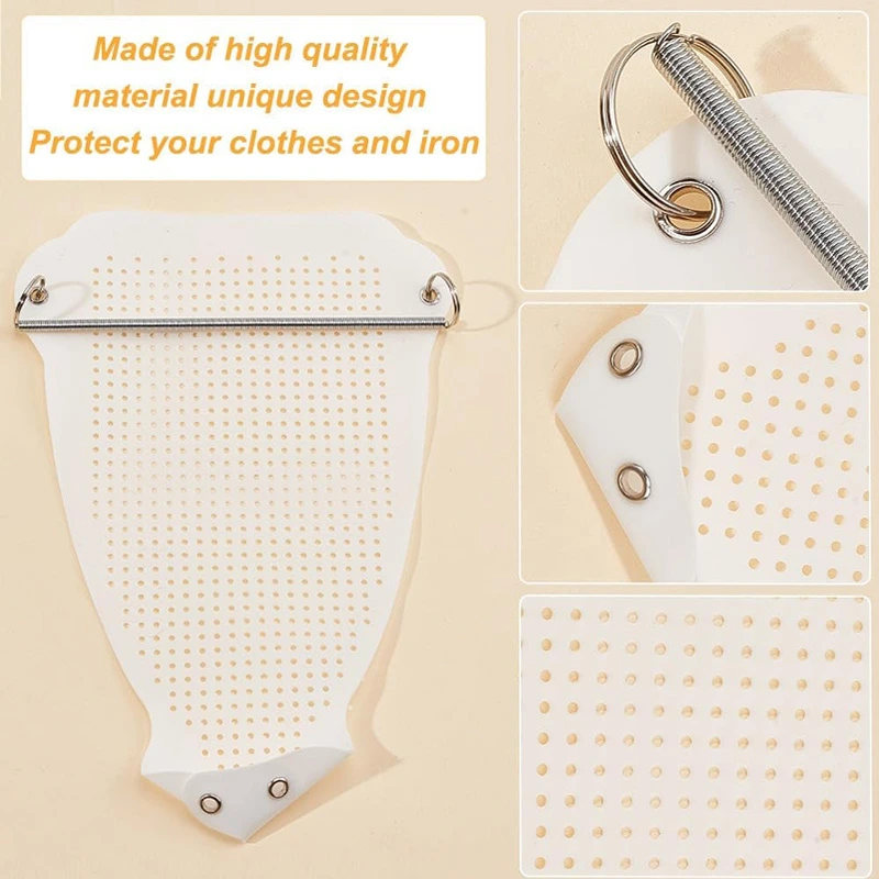 Teflon Iron Shoe Cover | Non-Stick Iron Soleplate Protector For Delicate Fabrics
