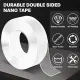 3 Meter Transparent Double Sided Nano Tape – Washable, Reusable & Removable Strong Adhesive Gel Tape