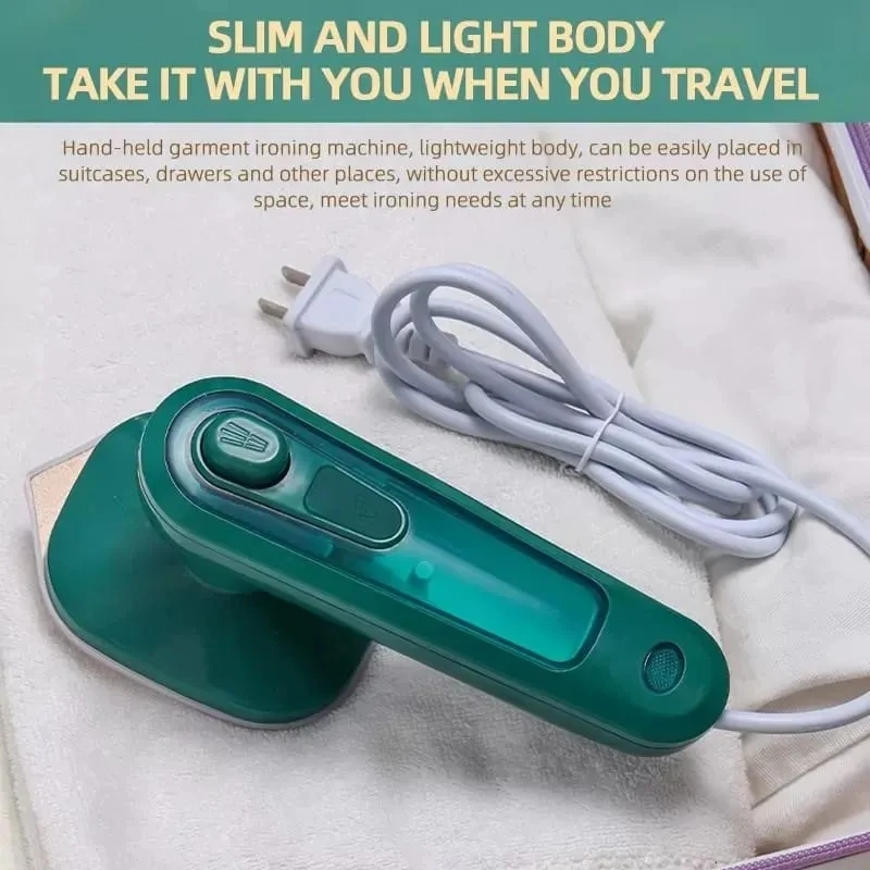 Mini Electric Steam Iron With Spray | Portable Travel Iron For Clothes