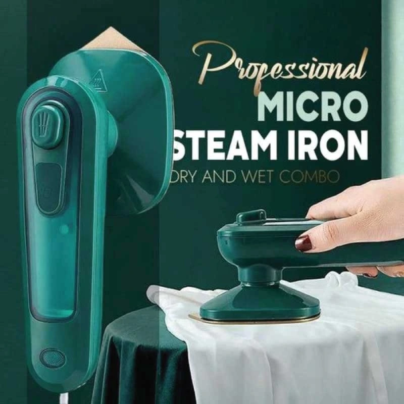 Mini Electric Steam Iron With Spray | Portable Travel Iron For Clothes