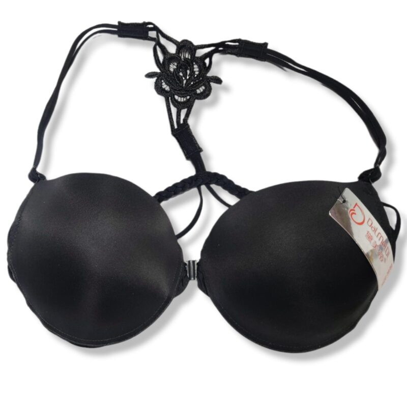 Rose Front Open Bra