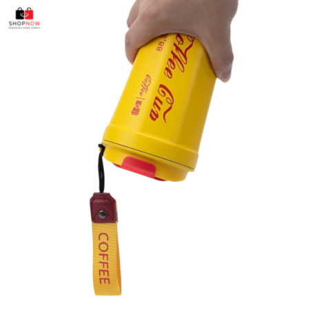 Coffee Cup in Yellow and Red Combination